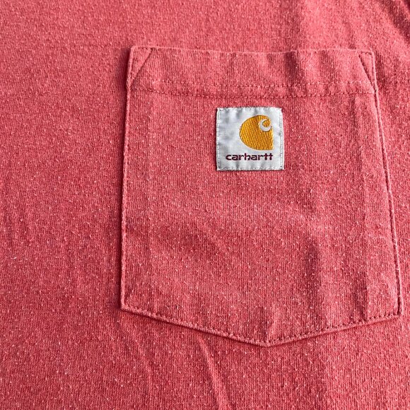 Carhartt Men's T-Shirt, Heavyweight Loose Fit Short Sleeve Crew Neck Pocket Tee - Picture 3 of 6